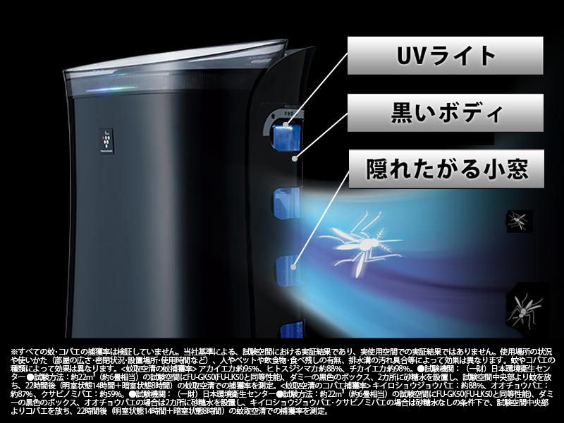 Amazon.co.jp: シャープ 蚊取 空気清浄機 プラズマクラスター 7000